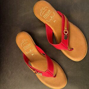 ITALIAN Shoemakers Vale Women's Thong Sandals New w/o tags Size 7.5